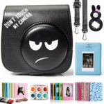 CAIUL Compatible Fujifilm Instax Mini 9 Film Camera Bundle with Case, Album, Filters & Other Accessories, Also fits for Fujifilm Instax Mini 8 8+ (Don’t Touch My Camera, 7 Items)