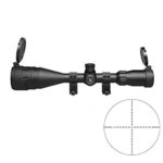 Sniper MT4-16X50AOL Hunting Rifle Scope/Red, Green Illuminated Mil Dot Reticle/Fully Multi-Coated Lens/Wind and Elevation Adjust/Front AO Adjust for fine Tuning/3″ Sunshade