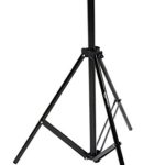 AmazonBasics Aluminum Light Photography Tripod Stand with Case – 2.8 – 6.7 Feet, Black