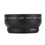 fo sa for Single-Lens Reflex Cameras & Digital Cameras 0.45X Lens 52mm 0.45X Wide Angle Universal Conversion Macro Lens