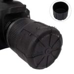 Silicone Universal Lens Cap,Dustproof Waterproof Protective Scratch Proof Lens Cover Fits Most Digital Single Lens Reflex (DSLR) Lenses(2pcs)