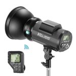 Neewer i6T EX 600W 2.4G TTL Studio Strobe 1/8000 HSS Flash Monolight Compatible with Nikon, Wireless Trigger/Modeling Lamp/Recycle in 0.2-1 Sec/Lithium Battery(400 Full Power Flashes)/Bowens Mount
