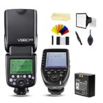 Godox V860II-N i-TTL 2.4G High Speed Sync 1/8000s GN60 Li-ion Battery Camera Flash Speedlite Light Compatible for Nikon Cameras & Godox XPro-N Wireless Flash Trigger Transmitter