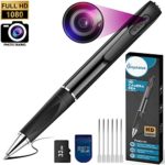 Mini Spy Camera 1080P HD Recording (with 32 GB Memory Card) – Spy Pen Camera, Hidden Camera Pen – Mini Spy Hidden Camera, Spy Cam with Small Camera – Mini Hidden Camera, Micro Camera for Spy Gear