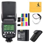 Godox V860II-S High-Speed Sync GN60 1/8000 2.4G TTL Li-on Battery Camera Flash Speedlite Compatible for Sony HVL-F60M, HVL-F43M, HVL-F32M,A7 A7R A7S A7II A7RII A58 A99 A6000 A6300 Camera