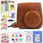 WOGOZAN Compatible Fujifilm Instax Mini 9/8 Instant Camera Bundle with Case/Album/Filters/Camera Sticker/Selfie Len/Photo Frames/Hand Strap&Other Accessories for Inst