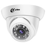 XVIM 1080P HD CCTV Camera Indoor Outdoor Weatherproof Home Security Camera 24 IR LEDs 85ft Night Vision, Can Adjust Mode Support AHD/TVI/CVI/Analog Aluminum Metal Housing