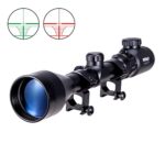 Pinty 3-9×50 Red Green Rangefinder Illuminated Optics Sight Scope Hunting Rifle Scope