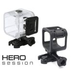 RAXPY Combination of Waterproof Housing and Frame for GoPro Session 4, Session 5, The housing is a Protective Hard case for Underwater Photography up to 40M