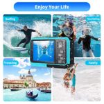 Digital Camera 30MP Camera 2.7 Inch TFT LCD with 8X Digital Zoom Vlogging Camera Video Camera Compact and Portable Selfie Camera