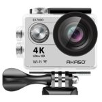 AKASO EK7000 4K Action Camera Sports WiFi Underwater Camcorder DV (Silver)