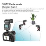Neewer NW561 LCD Display Flash Speedlite for Canon Nikon Panasonic Olympus Pentax Fijifilm and Sony with Mi Hot Shoe?DSLR and Mirrorless Cameras with Standard Hot Shoe