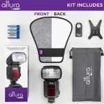 Altura Photo AP-UNV2 Bundle DSLR and Mirrorless Camera Flash Speedlite for Canon Nikon Sony Olympus Panasonic