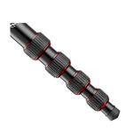 Manfrotto Element Aluminum 5-Section Monopod, Red (MMELEA5RD)