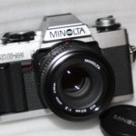 Minolta XG-M SLR Manual Focus Camera Kit With a 50mm f/2.0 Lens