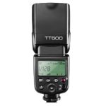 Godox TT600 Camera Flash Speedlite Master Slave Off GN60 Built-in 2.4G Wireless X System Transmission Compatible for Canon, Nikon, Pentax, Olympus, Fuji and Other DSLR Camera with Standard Hotshoe