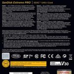 SanDisk 256GB Extreme PRO SDXC UHS-I Card – C10, U3, V30, 4K UHD, SD Card – SDSDXXY-256G-GN4IN