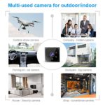 Spy Camera- 4K HD Hidden Camera Mini Wireless Spy Cam Portable WiFi Nanny Cam with Phone App Night Vision Motion Detection Smallest Security Surveillance Cameras for Indoor/Home/Apartment/Office