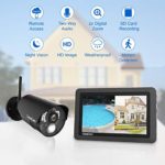 CasaCam VS802 Wireless Security Camera System with 7″ Touchscreen and HD Nightvision Cameras, AC Powered (2-cam kit)
