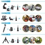 [68-in-1] Accessories Kit for GoPro HERO9 Black, HERO8 Black, GoPro MAX, Hero 9 8 7 6 5 4 3+, Session 5, Accessory Bundle Set for AKASO, APEMAN, DBPOWER, Campark, DJI OSMO, SJCAM, Sony Action Camera