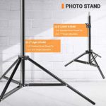 LimoStudio, LMS103, Soft Lighting Umbrella Kit, Day Light Color, 700 Watt Output Lighting with Tripod Stands and Carry Bag