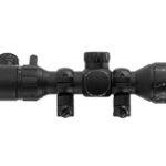 Monstrum 2-7×32 AO Rifle Scope with Illuminated Range Finder Reticle and Parallax Adjustment | Black