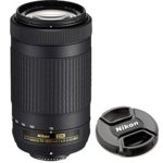 Nikon D3500 DSLR Camera with 18-55mm VR and 70-300mm Lenses + 128GB Card, Tripod, Flash, ALS VARIETY 21pc Bundle