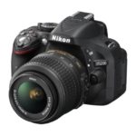 Nikon Digital Single-lens Reflex Camera D5200 Double Zoom Kit Af-s Dx Nikkor 18-55mm F/3.5-5.6g Vr / Af-s Dx Nikkor 55-300mm F/4.5-5.6g Ed Vr Black D5200wzbk