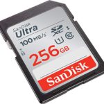 SanDisk 256GB Ultra SDXC UHS-I Memory Card – 100MB/s, C10, U1, Full HD, SD Card – SDSDUNR-256G-GN6IN