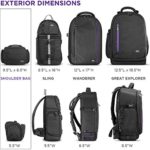 Medium Camera Bag Case by Altura Photo for Nikon, Canon, Sony, Fuji Instax, DSLR, Mirrorless Cameras and Lenses