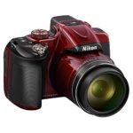 Nikon COOLPIX B600 (RED) 16.7 MegaPixel Digital Camera + 32GB Card, Tripod, Case and More (13pc Bundle)