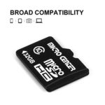 Micro Center 32GB Class 10 Micro SDHC Flash Memory Card with Adapter (2 Pack)