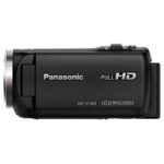 Panasonic Full HD Video Camera Camcorder HC-V180K, 50X Optical Zoom, 1/5.8-Inch BSI Sensor, Touch Enabled 2.7-Inch LCD Display (Black)