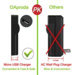 OAproda 2 Pack EN-EL19 Battery and Rapid USB Charger for Nikon Coolpix S32, S33, S100, S2800, S3100, S3200, S3300, S3500, S3600, S3700, S4100, S4200, S4300, S5200, S5300, S6500, S6800, S7000 Camera