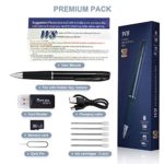 Spy Camera Pen 1080P – Hidden Camera with 32GB Memory Card, Spy Pen Camera with 150 Minutes Pen Battery Life, Mini Spy Camera Spy Cam with Picture Taking, Mini Camera for Home and Classroom Learning