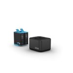 Dual Battery Charger + Battery (HERO9 Black) – Official GoPro Accessory (ADDBD-001)