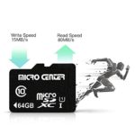 Micro Center 64GB Class 10 Micro SDXC Flash Memory Card with Adapter (2 Pack)