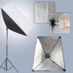 MOUNTDOG Photography Lighting Kit,6.6X 10ft Backdrop Stand System and 900W 6400K LED Bulbs Softbox and Umbrellas Continuous Lighting Kit for Photo Video Shooting,etc.