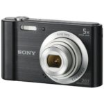 Sony W800/B 20.1 MP Digital Camera (Black) + 64GB Pixi-Basic Accessory Bundle