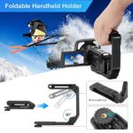 Video Camera Camcorder 4K 60FPS Ultra HD Digital WiFi Camera 16X Digital Zoom Recorder 48MP Night Vision with External Microphone, Remote Control, Lens Hood, Stabilizer
