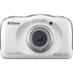Nikon COOLPIX W100 13.2MP Digital Camera w/ 3X Zoom Lens (Renewed) with 16GB Bundle Includes, Sandisk Ultra SDHC 16GB Memory Card + Point and Shoot Field Bag Camera Case + Many More