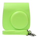 Fuji Film Instax Mini 9 Instant Camera Lime Green with Carrying Case + Fuji Instax Film Value Pack (40 Sheets) Accessories Bundle, Color Filters, Photo Album, Assorted Frames, Selfie Lens + More