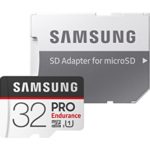 Samsung PRO Endurance 32GB 100MB/s (U1) MicroSDXC Memory Card with Adapter (MB-MJ32GA/AM)