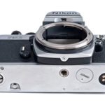 Chrome Nikon FM2n SLR film camera body only; no lens