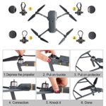 AsiaToy 8 Pack Combo Compatible with DJI Mavic Pro/Platinum Camera Len Propeller Joystick Motor Guard Protector