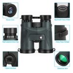 Sarblue 10×42 Binoculars for Adults with Smartphone Adapter, BAK4 Prism and FMC Lens, HD Professional Binoculars for Bird Watching Travel Stargazing Hunting Wildlife Watching Outdoor Concerts Sports