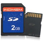 2 Pack SD Card 2GB Class 4 Flash Memory Card 2G SLC Stanard Secure Digital Cards (IN2GBC4SD2P)