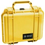 Pelican 1200 Case with Foam for Camera Yellow