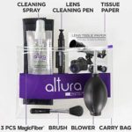 Altura Photo Professional Camera Cleaning Kit for DSLR & Mirrorless Cameras and Sensitive Electronics Bundle – Camera Accessories Kit with Altura Photo 2oz All Natural Cleaning Solution