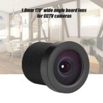 TV Lens/CCTV Len 1.8mm 170° Wide Angle Lens,1MP IR Board Lens for 1/3″ & 1/4″ CCD Security CCTV Camera
